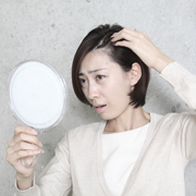 40代くらいから髪のボリュームが